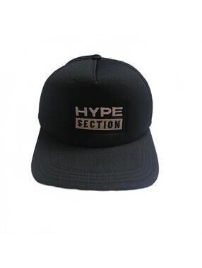 Hype Section Black Mesh Snapback Hat